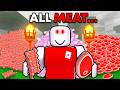 Surviving 99 Nights In The Forest With ONLY MEAT Surviving 99 Nights In The Forest With ONLY MEAT