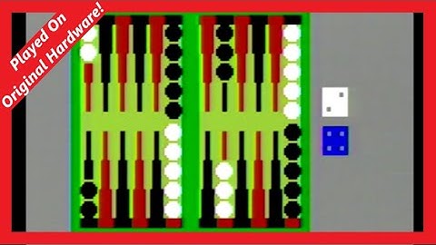 ABPA Backgammon Intellivision High Difficulty Complete Game Longplay Gameplay Only