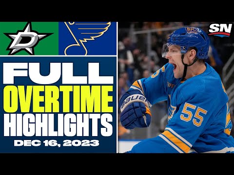 Dallas Stars at St. Louis Blues | FULL Overtime Highlights