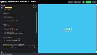 ASMR Programming - BOUNCY LOADING BLOBS in HTML & CSS - No Talking