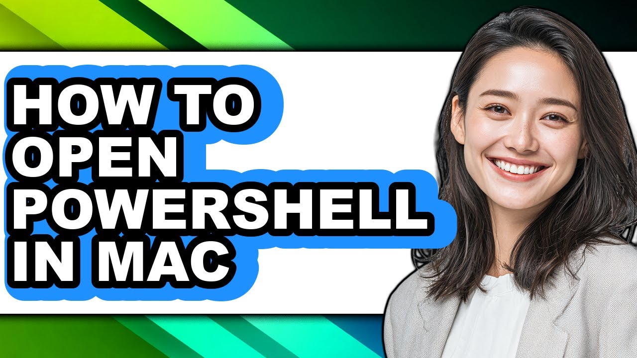 How to Open Powershell in Mac (updated) - YouTube