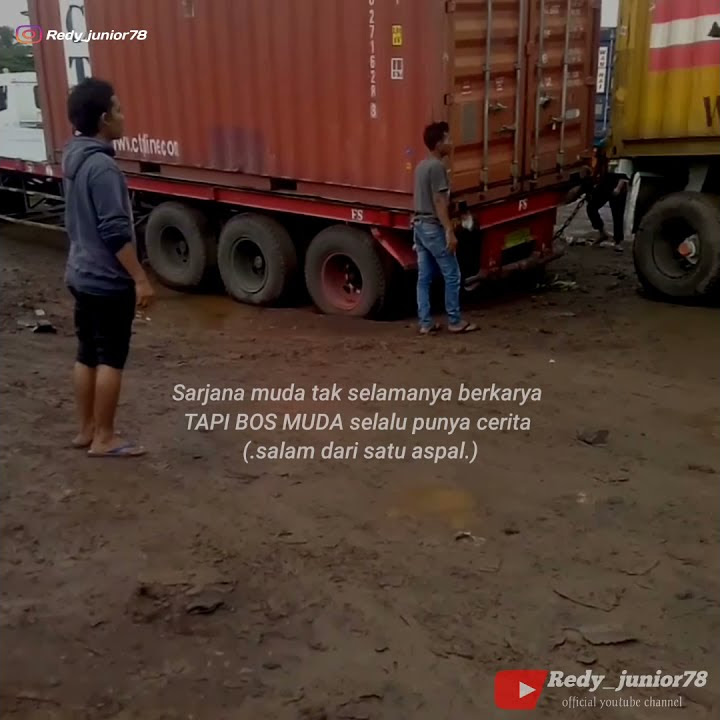 perjuangan seorang supir truk ||story' wa versi truk trailer