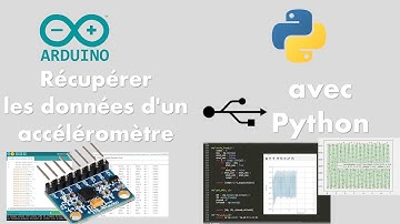 Accéléromètre MPU6050 avec ARDUINO et PYTHON : tracé de graphe et modélisation