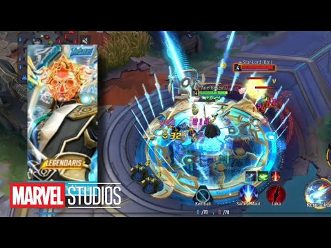 REVIEW SKIN STARLORD ANUGERAH NAGA SPECIAL CHINESE NEW YEAR SKIN GAMEPLAY - MARVEL SUPER WAR  @GAMETULAH