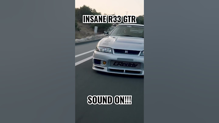 CRAZY R33 GTR TURBO SOUNDS!!! #GTR #R33GTR