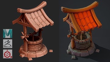 Autodesk Maya 2019, Zbrush 2019, Painter - Stylized Well