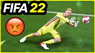 FIFA 22 But The Goalkeepers Save Everything