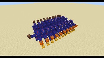 10 Bit Addierer, binary add, Minecraft, Redstone