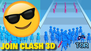 Join Clash 3D New Update Gameplay Walkthrough (iOS, Android) Part 1 | Level 1-10 👬👬👬