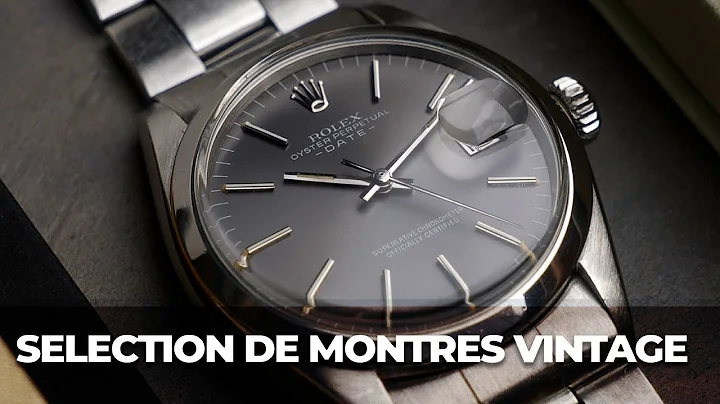 SLECTION DE MONTRES VINTAGE JOSEPH BONNIE DE JANVIER