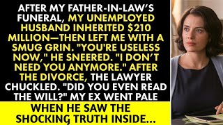 My Husband Inherited $210 Million Right After His Dad’s Funeral—Then Handed Me Divorce Papers