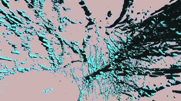 3-D movie of collagen in the lung