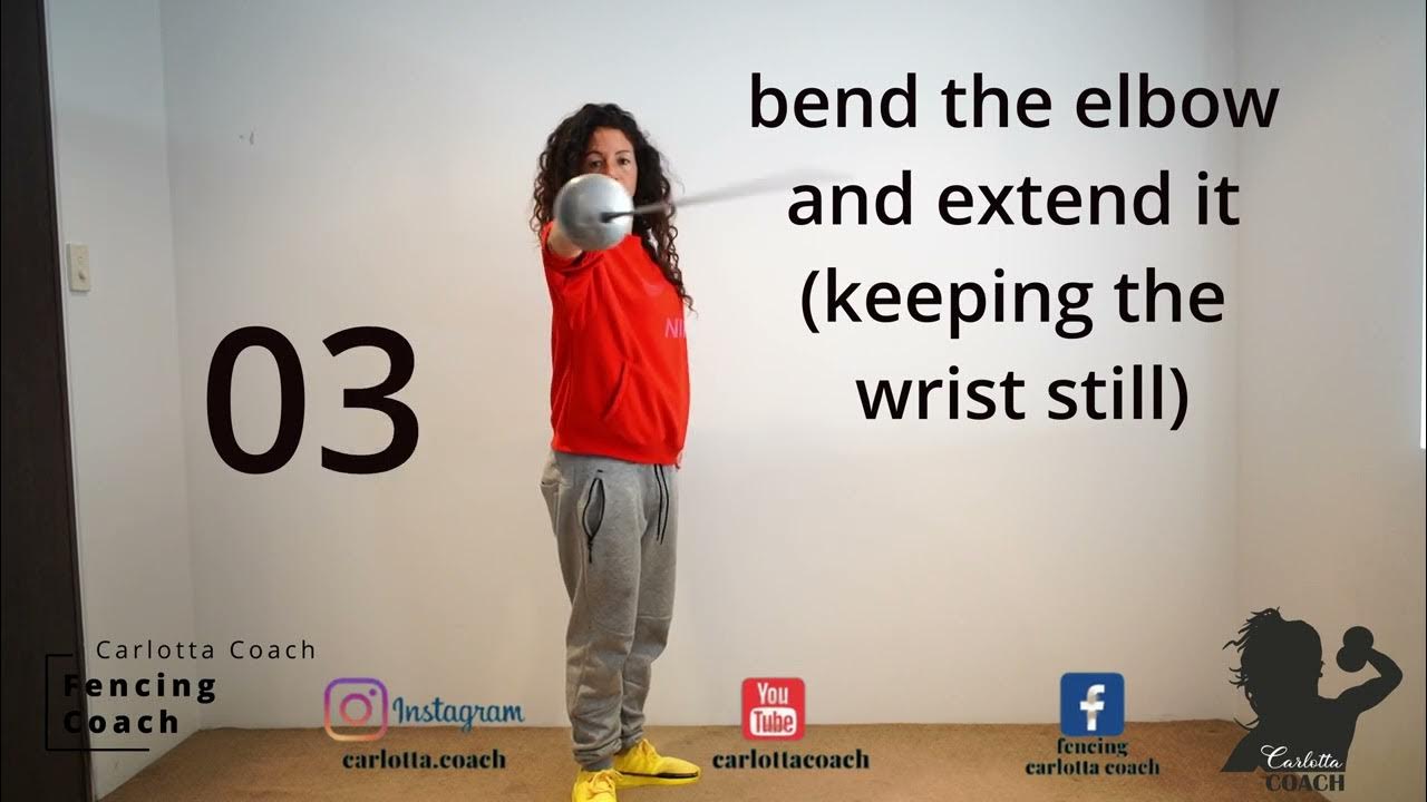 Arm and fencing exercises, training with me armexercises fencing 