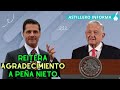 #AstilleroInforma | AMLO: No habrá denuncia penal contra EPN ni persecución