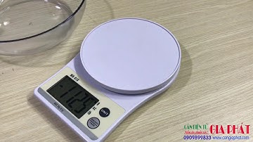 Hướng dẫn sử dụng cân điện tử 1kg 2kg 3kg, cân điện tử WH-B10 1kg 3 kg 5kg