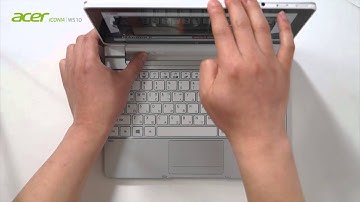 acer ICONIA W510 - Windows 8 Tablet PC - Keyboard Dock