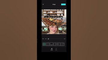 Tutorial: How to make a video collage 🎞️📽️ #tutorial #capcut