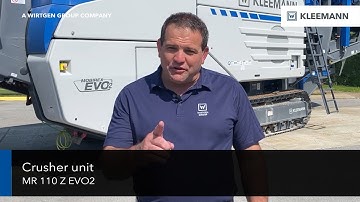 MOBIREX MR 110 Z EVO2 crusher unit - Technology engineered for you