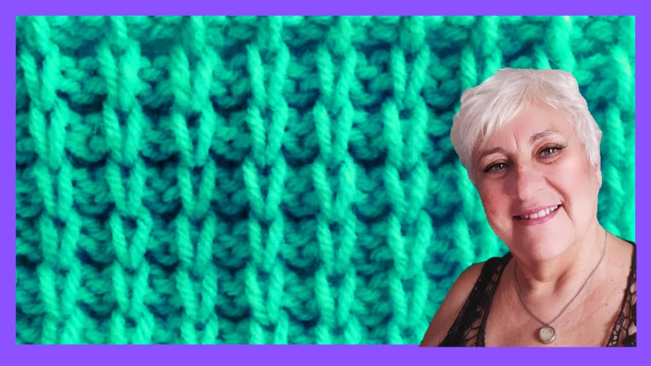 Ponto corrente relevo knooking Marly Thibes