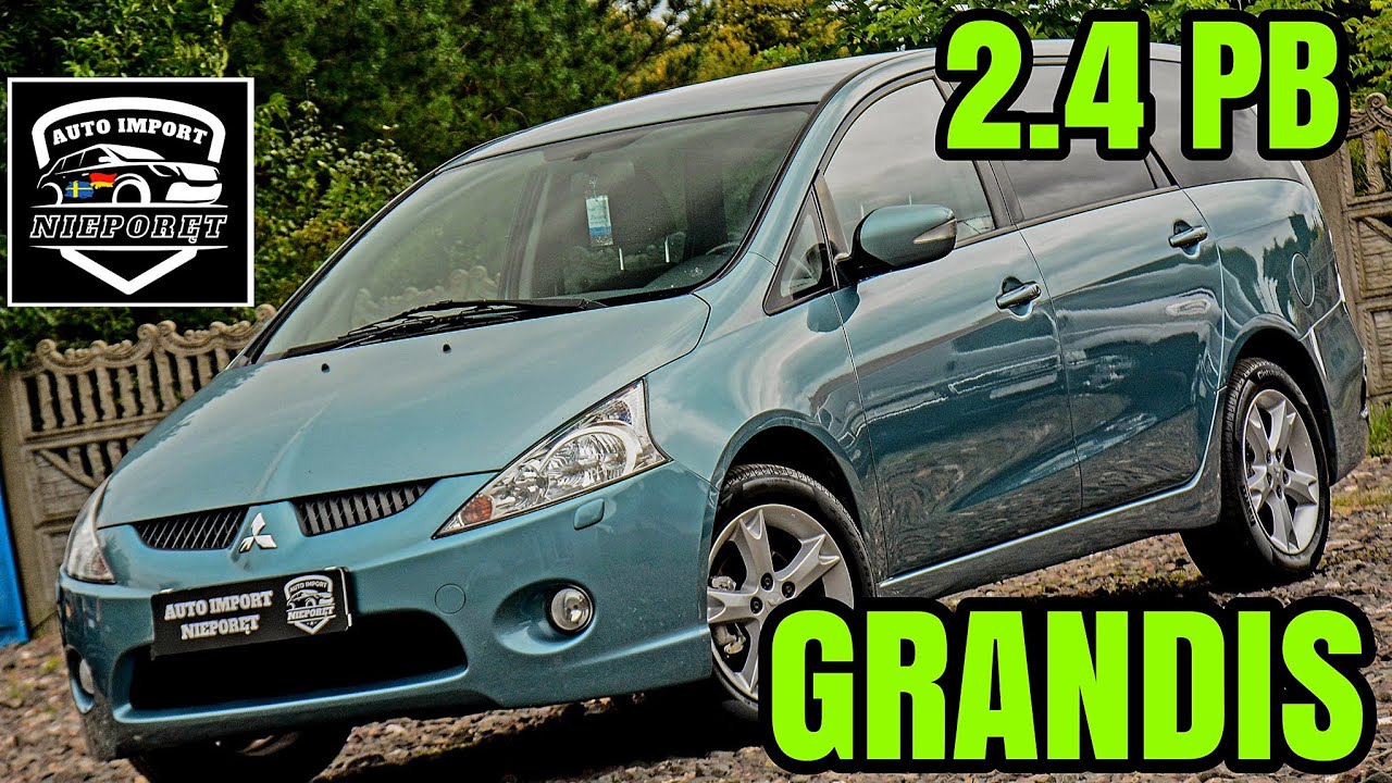MITSUBISHI GRANDIS ✅️ 7-osobowy ✅️ 2.4 BENZYNA 165KM ✅️ 4G69 ✅️ 2008 ✅️ Import Szwecja 🇸🇪