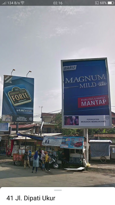 Billboard Rokok Forte Original & Dji Sam Soe Magnum Mild - Kualitas Dan Harga Mantap (2018)