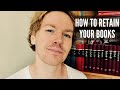 How To Retain Your Reading