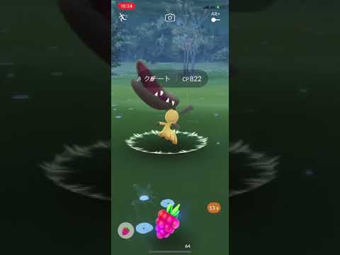 ポケモンgo レイドバトルでクチートをgetした様子 Youtube