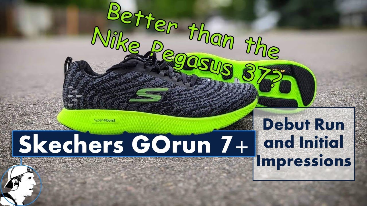 Skechers GOrun 7+ | Debut Run Initial Impressions - YouTube