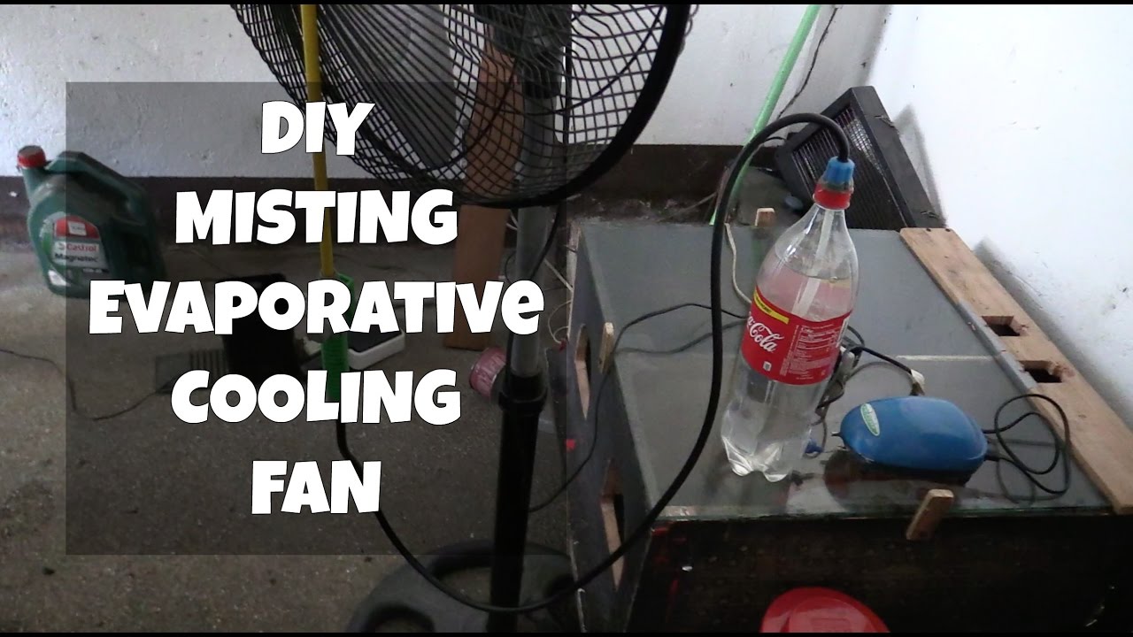 diy portable misting fan