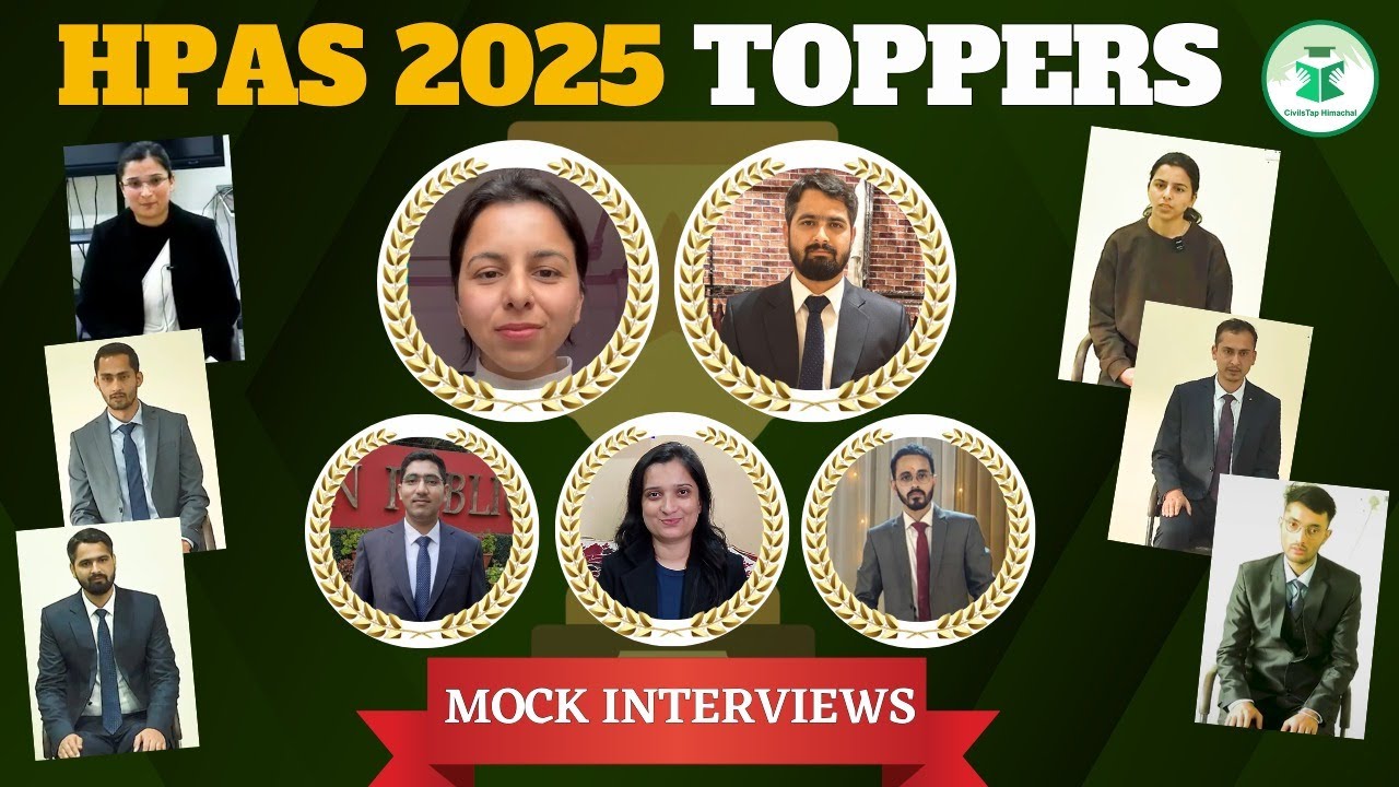 HPAS 2025 Final Interview Preparation | Topper’s Mock Session
