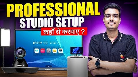 Complete Online Teaching Studio Setup! | Best Studio Setup For Online Classroom | Smart Board