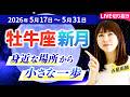 【2026年5月牡牛座新月】まずは身近な人からで大丈夫✨完璧を手放して“自分らしさ”を出そう【開運】【星読み】