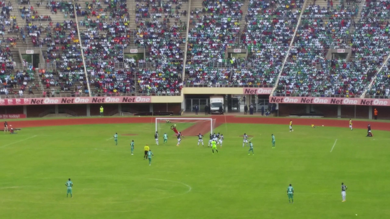 Caps United vs TP Mazembe... Edmore Sibanda Freekick YouTube
