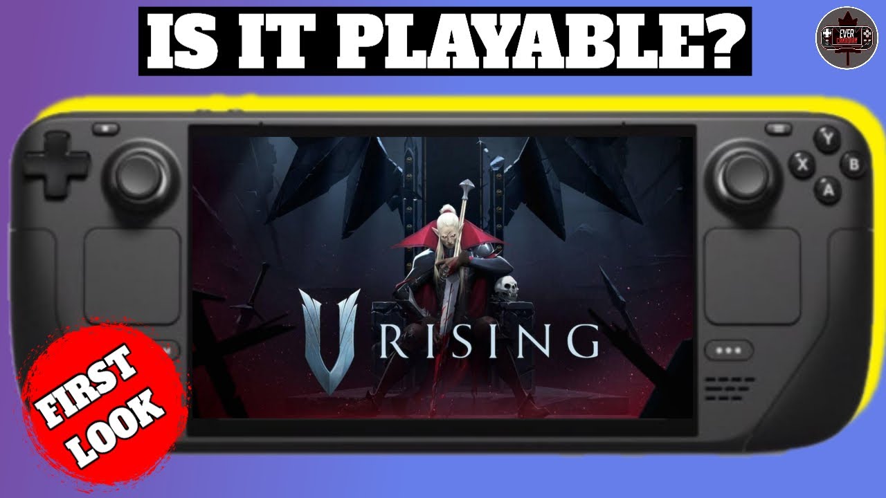 V Rising on the Steam Deck - Is it Playable? - YouTube