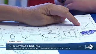 Judge issues ruling in Catholic lawsuit over universal preschool program