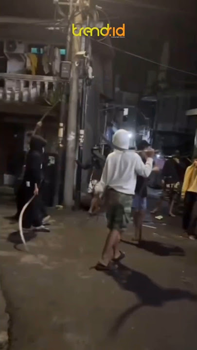 ANGGOTA GANGSTER KENA MENTAL