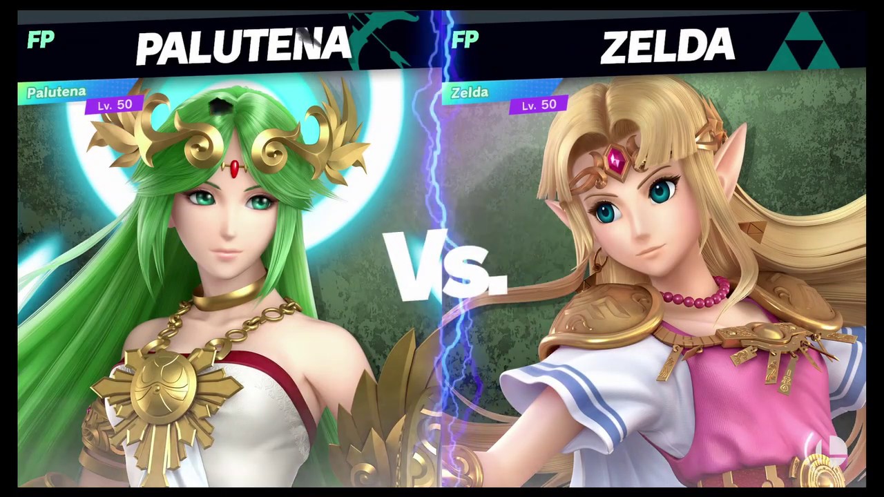 Super Smash Bros Ultimate Amiibo Fights   Request #1323 Palutena vs Zelda