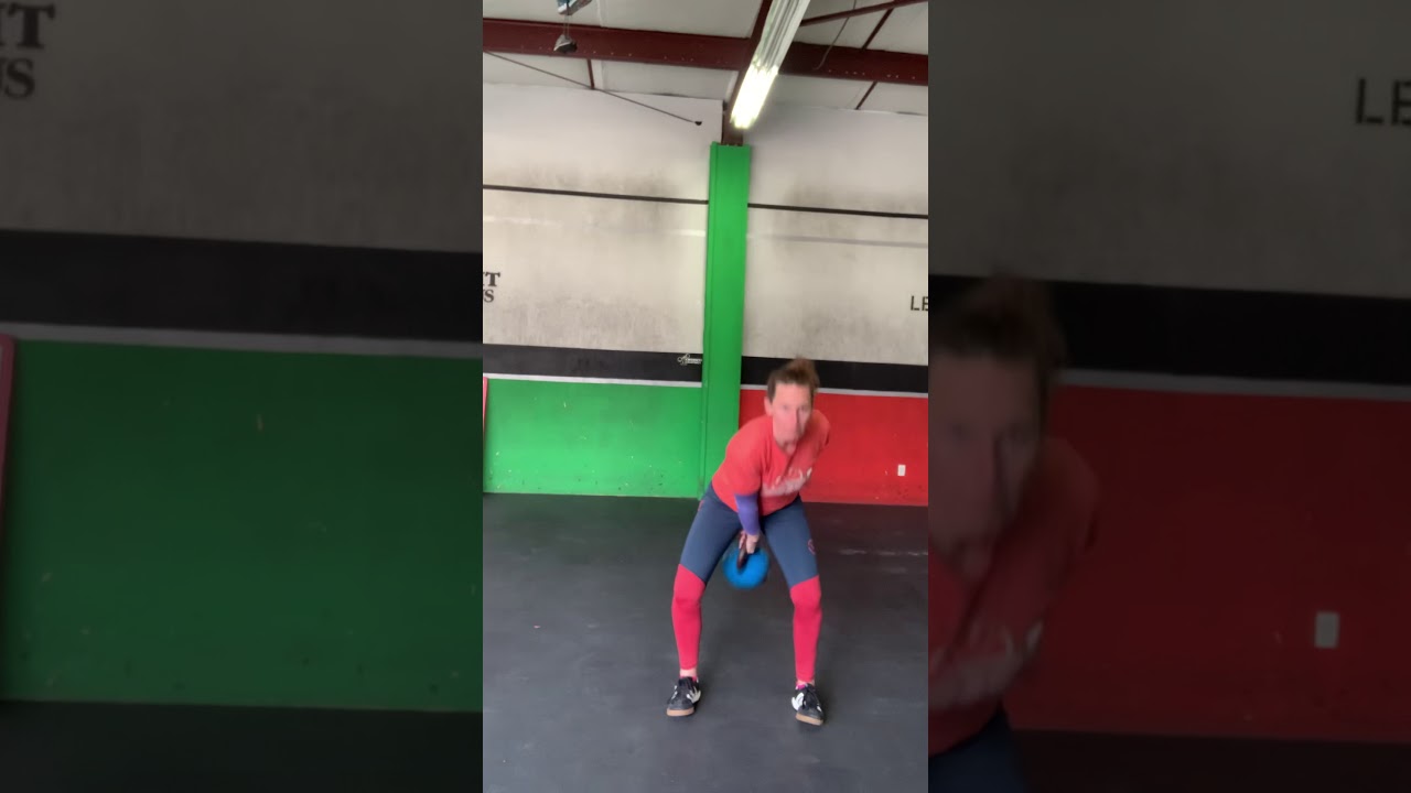 Kettlebell swing to lunge YouTube