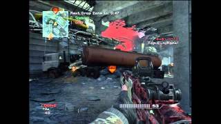 Insane Cross map Throwing Knife II Mw3