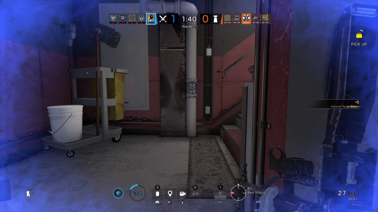 Tom Clancy's Rainbow Six 1 VS 5 CLUTCH!! - YouTube