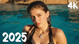 🏖️ Relaxing Summer Vibes 2025 | Best Tropical Beach Music Mix in 4K UHD for TV | Paradise DeepMix