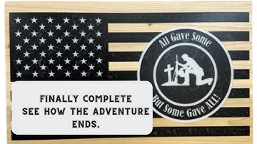 Part 5 of Memorial Day Flag Design: Combining Epoxy and Wood for a Stunning Result