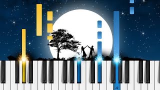 Video thumbnail of "Dancing in the Moonlight - EASY Piano Tutorial"