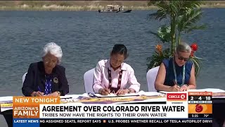 Gov. Hobbs signs agreement over Colorado River water