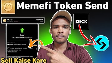 Memefi Coin Send OKX Web3 Wallet To Exchanges 🤑| OKX Web3 Wallet Se Memefi Coin Kaise Sell Kare
