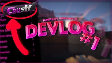 💯 NEW ✪Crush✪ CLIENT | Minecraft Windows 10 Mod | Devlog 💯