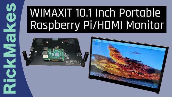 Magedok 10.1'' Écran Tactile Raspberry Pi , 1024×600 IPS HDMI