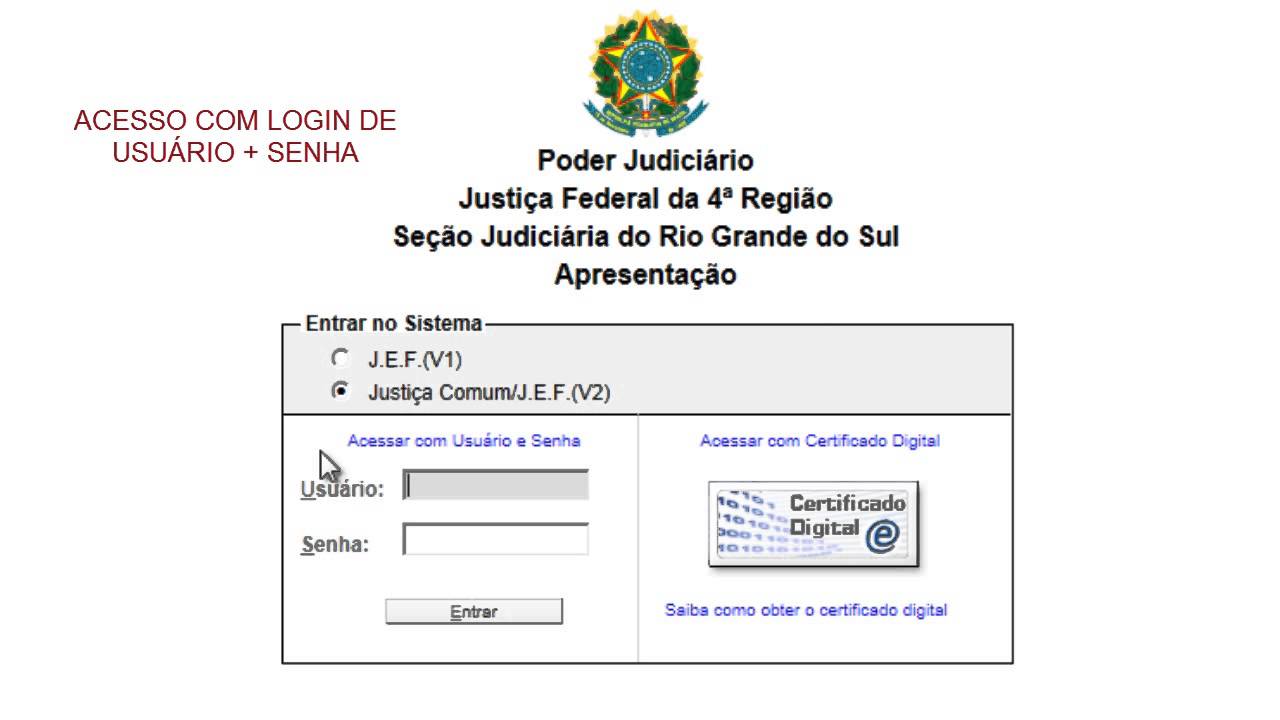login-no-eproc-com-e-sem-certifica-o-digital-youtube