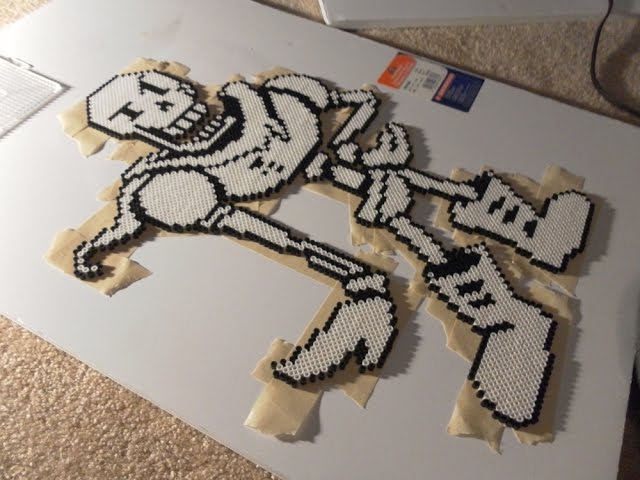 Undertale Sans Perler Bead Pattern / Bead Sprite - Undertale Sans Perler  Beads