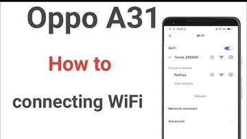 How to on wifi in oppo A31 | oppo A31 mobile me wifi on kaise kare | oppo settings